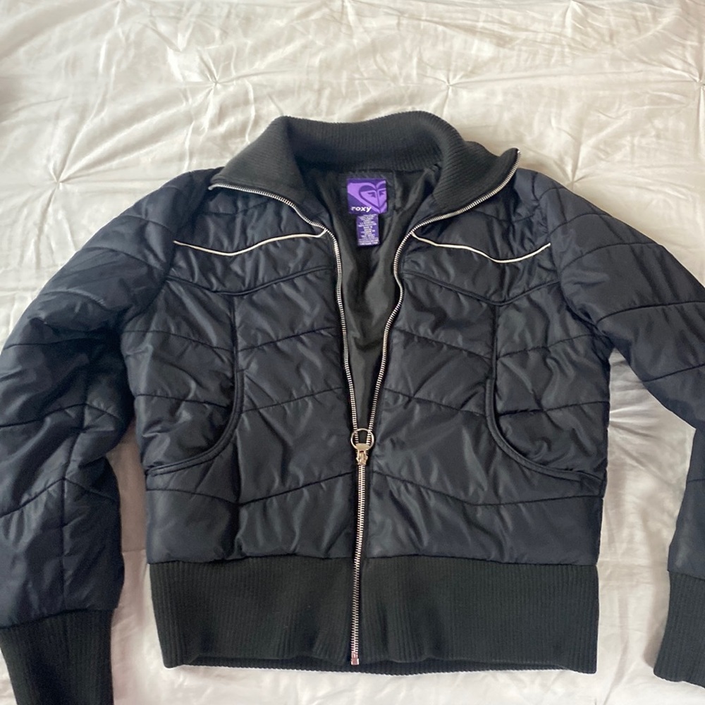 Black Roxy Jacket Medium